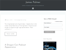 Tablet Screenshot of jamespalmerbooks.com